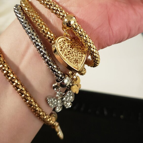 Charm Bracelets Set of 4 - Picture 2 of 7